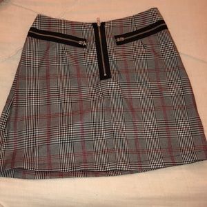 Urban outfitters plaid skirt